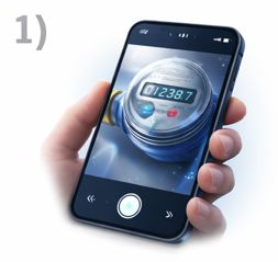 Captura sequencial de fotos pelo app AcquaMind